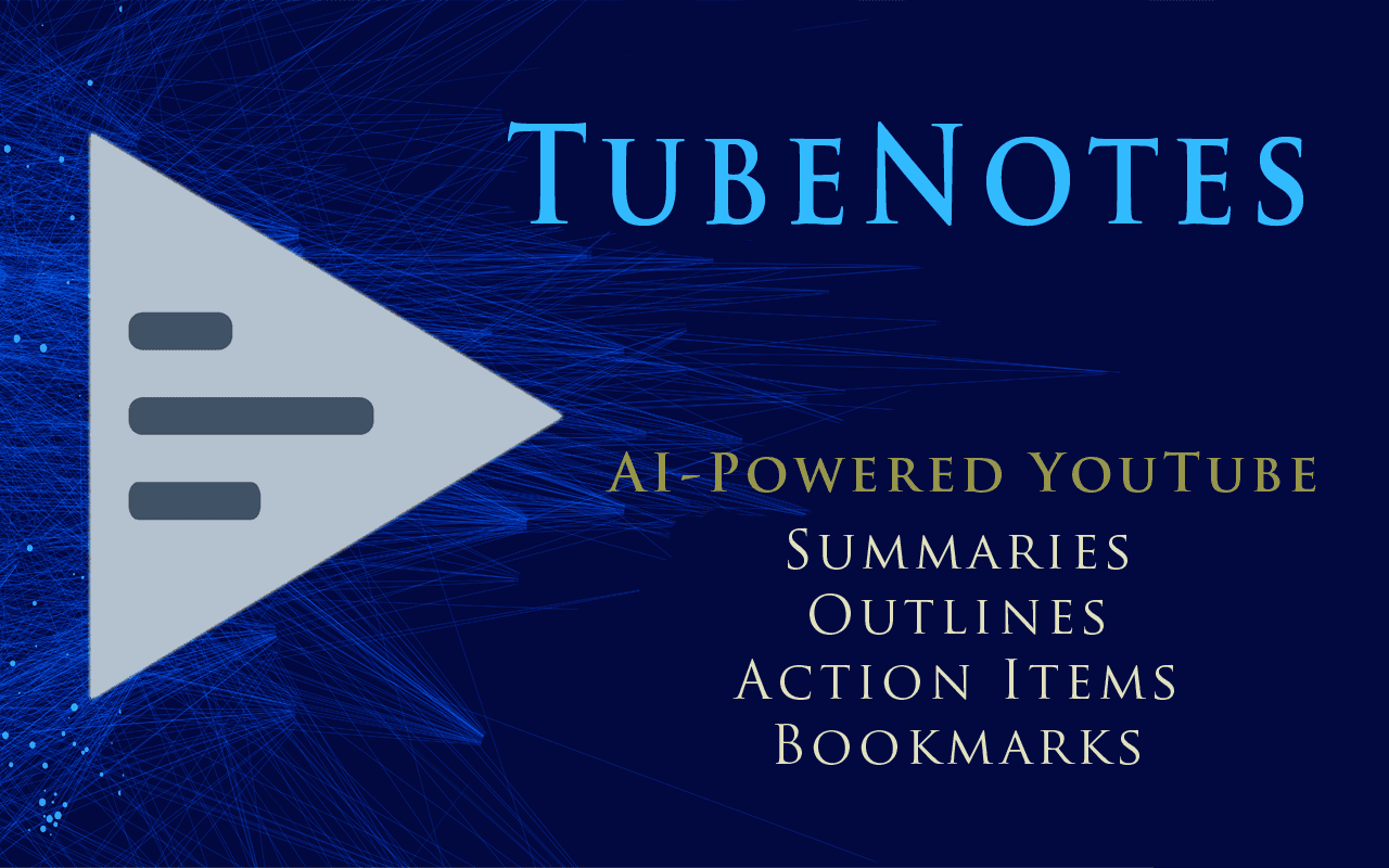 TubeNotes screenshot